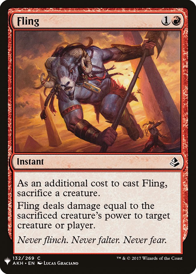 Fling [Mystery Booster] | Galaxy Games LLC