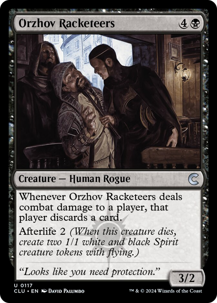 Orzhov Racketeers [Ravnica: Clue Edition] | Galaxy Games LLC