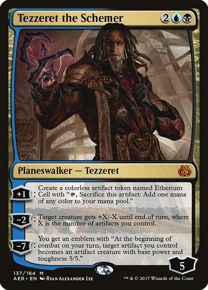 Tezzeret the Schemer [Aether Revolt] | Galaxy Games LLC