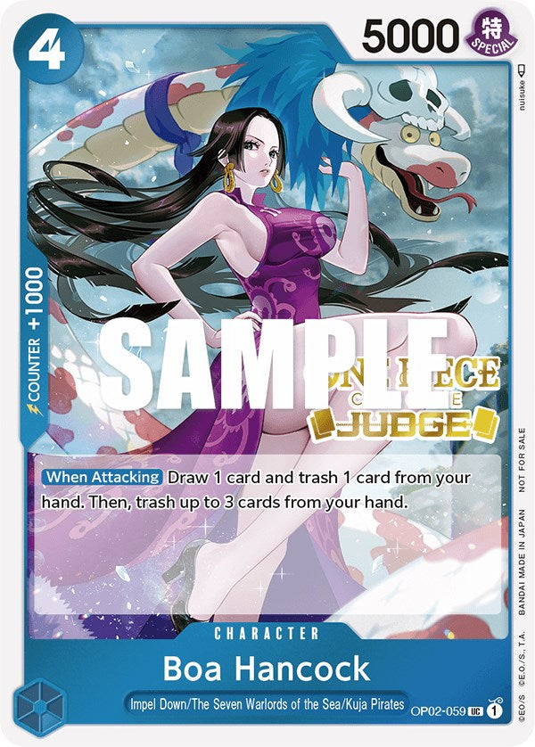 Boa Hancock (Judge) [One Piece Promotion Cards] | Galaxy Games LLC