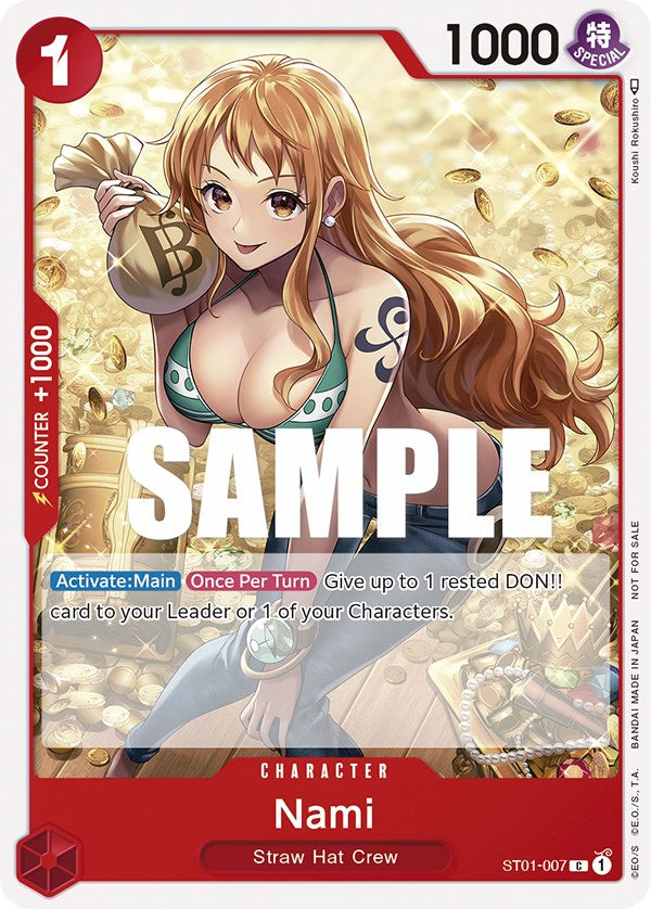 Nami (Tournament Pack Vol. 3) [Participant] [One Piece Promotion Cards] | Galaxy Games LLC