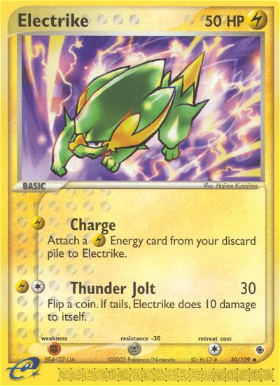 Electrike (30/109) [EX: Ruby & Sapphire] | Galaxy Games LLC