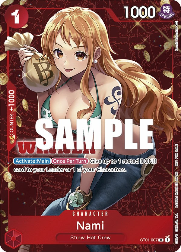 Nami (Tournament Pack Vol. 3) [Winner] [One Piece Promotion Cards] | Galaxy Games LLC