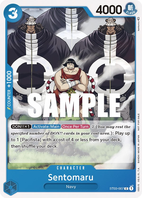 Sentomaru (Tournament Pack Vol. 3) [Participant] [One Piece Promotion Cards] | Galaxy Games LLC