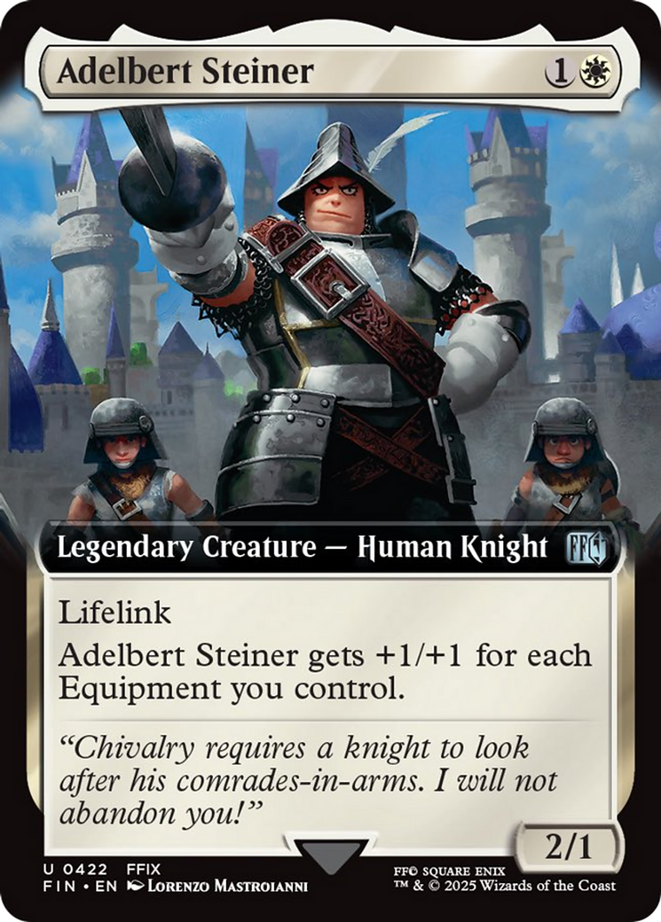 Adelbert Steiner (Extended Art) [FINAL FANTASY] | Galaxy Games LLC