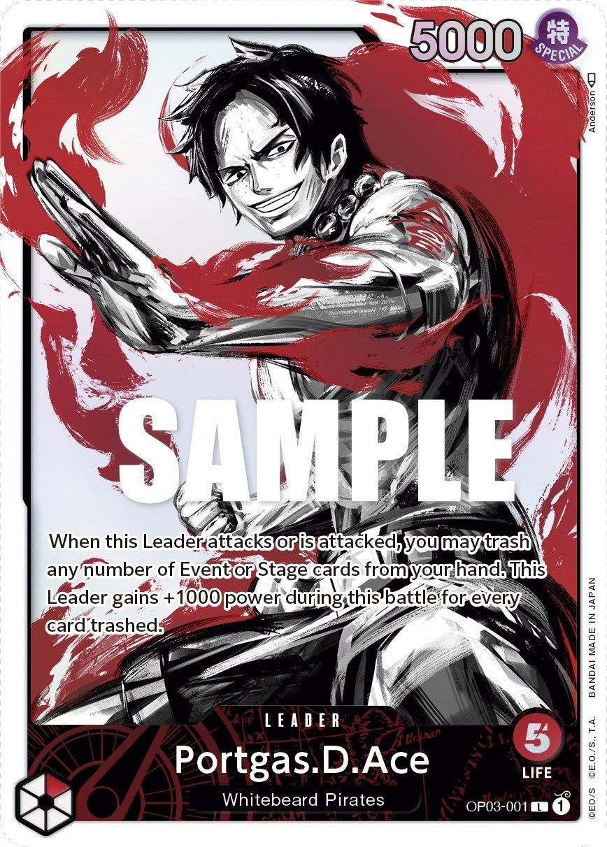 Portgas.D.Ace (Alternate Art) [Pillars of Strength] | Galaxy Games LLC
