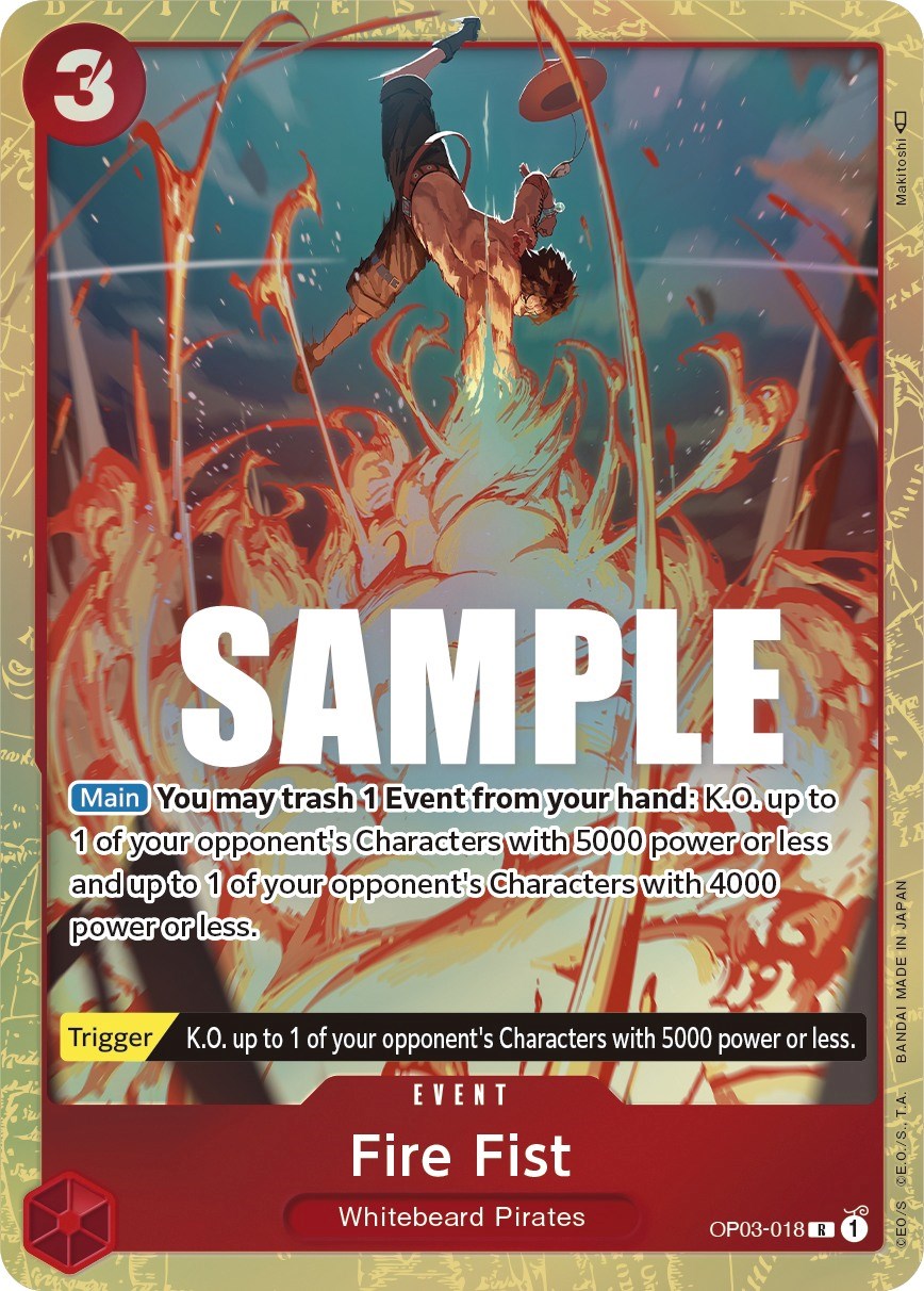 Fire Fist (Alternate Art) [Pillars of Strength] | Galaxy Games LLC