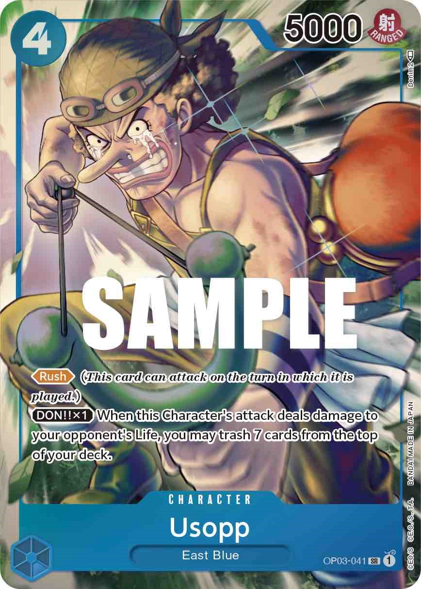 Usopp (Alternate Art) [Pillars of Strength] | Galaxy Games LLC