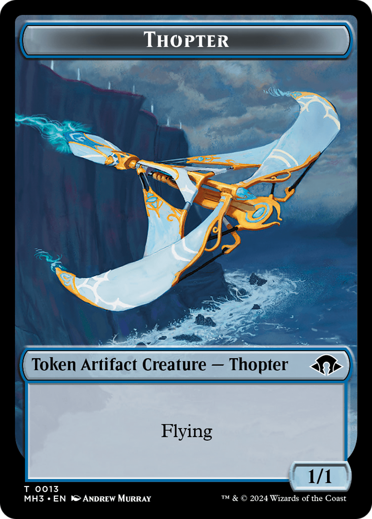 Phyrexian Germ // Thopter Double-Sided Token [Modern Horizons 3 Tokens] | Galaxy Games LLC