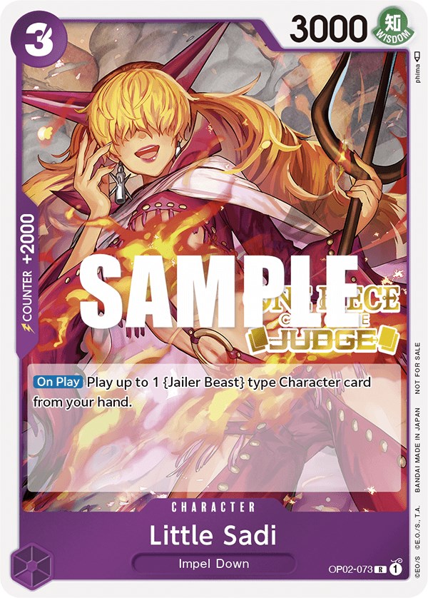 Little Sadi (Judge) [One Piece Promotion Cards] | Galaxy Games LLC