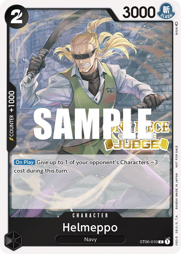 Helmeppo (Judge) [One Piece Promotion Cards] | Galaxy Games LLC