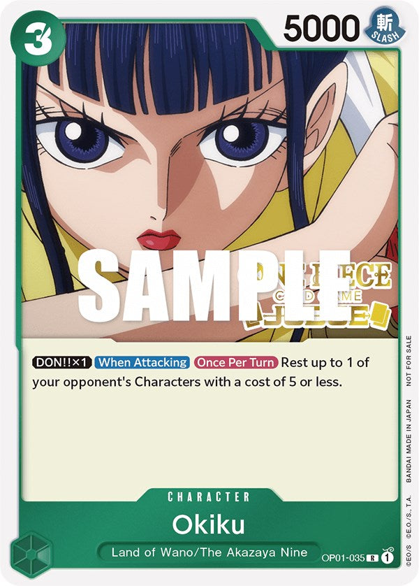 Okiku (Judge) [One Piece Promotion Cards] | Galaxy Games LLC
