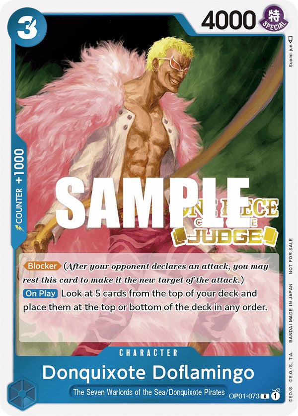 Donquixote Doflamingo (Judge) [One Piece Promotion Cards] | Galaxy Games LLC