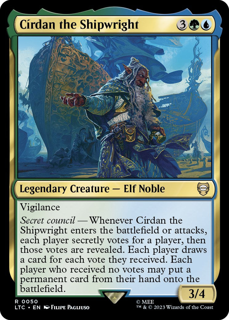 Cirdan the Shipwright [The Lord of the Rings: Tales of Middle-Earth Commander] | Galaxy Games LLC