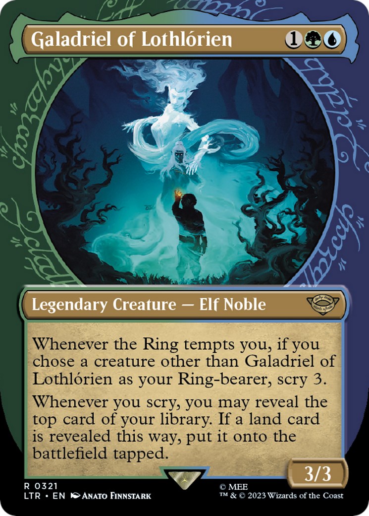 Galadriel of Lothlorien (Showcase Ring Frame) [The Lord of the Rings: Tales of Middle-Earth] | Galaxy Games LLC