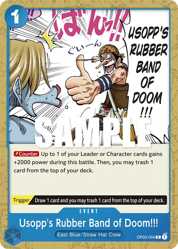 Usopp's Rubber Band of Doom!!! [Pillars of Strength] | Galaxy Games LLC