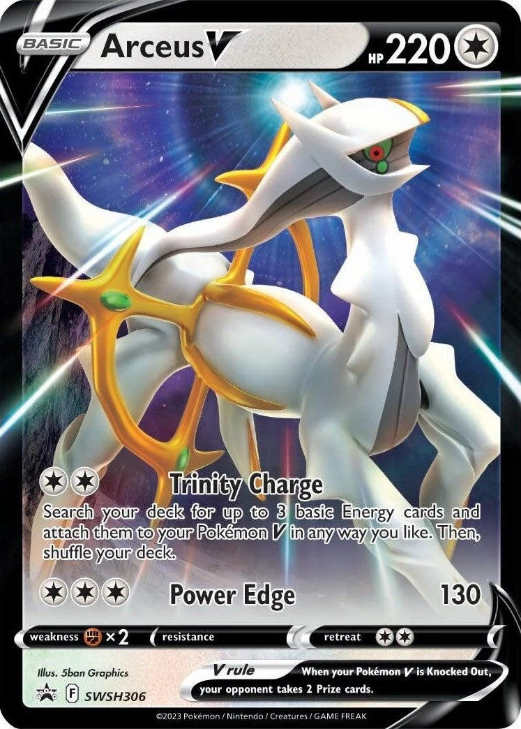 Arceus V (SWSH306) [Sword & Shield: Black Star Promos] | Galaxy Games LLC