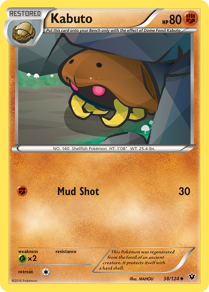 Kabuto (38/124) [XY: Fates Collide] | Galaxy Games LLC