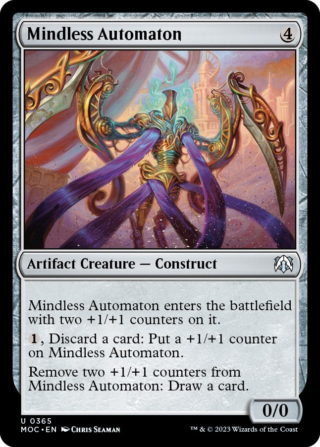 Mindless Automaton [March of the Machine Commander] | Galaxy Games LLC