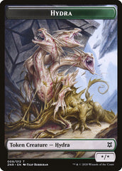 Angel Warrior // Hydra Double-Sided Token [Zendikar Rising Tokens] | Galaxy Games LLC