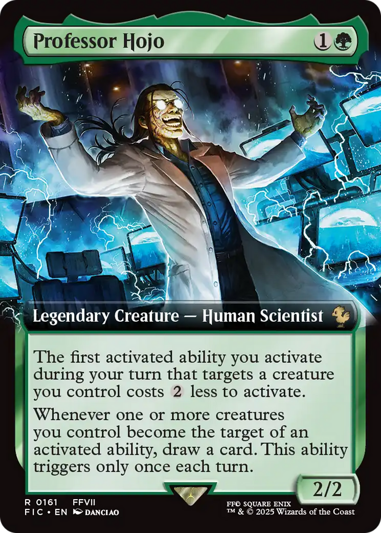 Professor Hojo (Extended Art) [FINAL FANTASY Commander] | Galaxy Games LLC