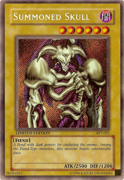 Summoned Skull [BPT-002] Secret Rare | Galaxy Games LLC