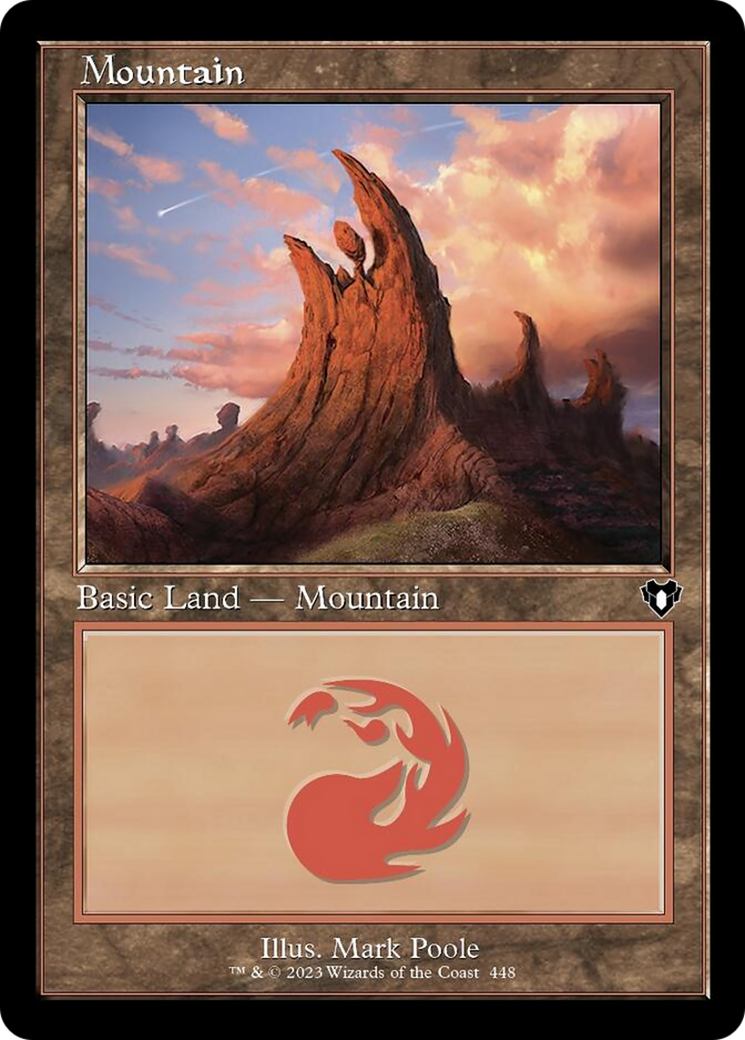 Mountain (448) (Retro) [Commander Masters] | Galaxy Games LLC