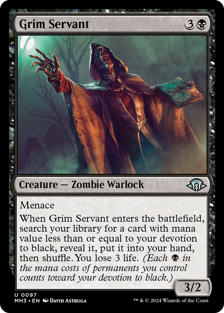 Grim Servant [Modern Horizons 3] | Galaxy Games LLC