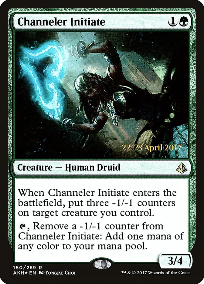 Channeler Initiate [Amonkhet Prerelease Promos] | Galaxy Games LLC