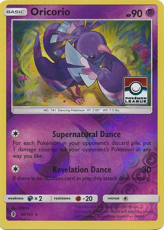 Oricorio (56/145) (League Promo) [Sun & Moon: Guardians Rising] | Galaxy Games LLC