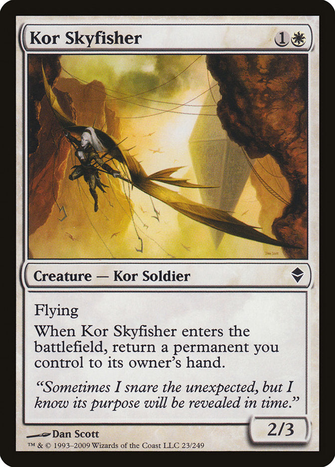 Kor Skyfisher [Zendikar] | Galaxy Games LLC