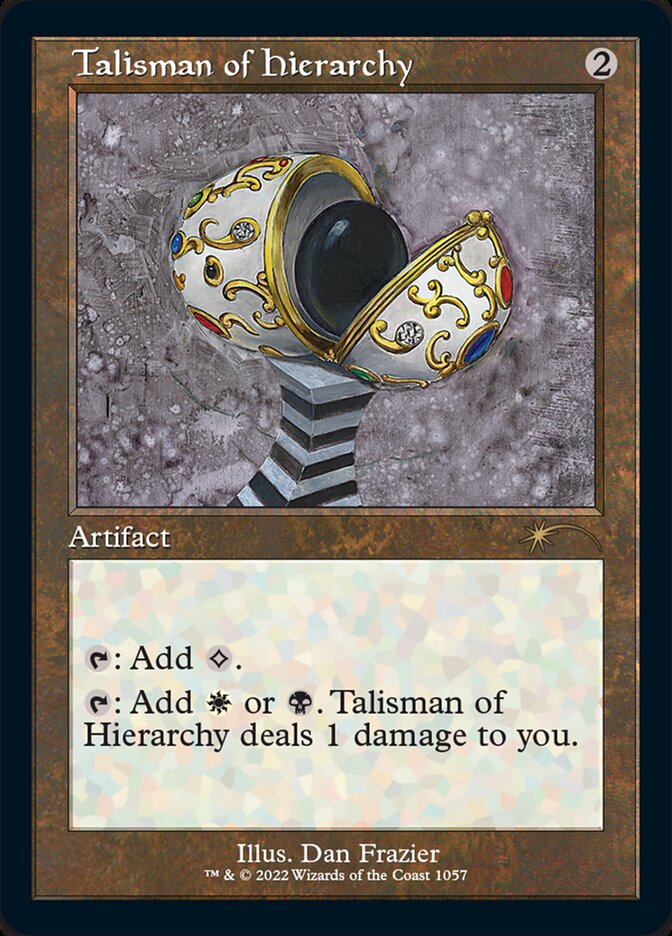 Talisman of Hierarchy (Foil Etched) [Secret Lair Drop Series] | Galaxy Games LLC