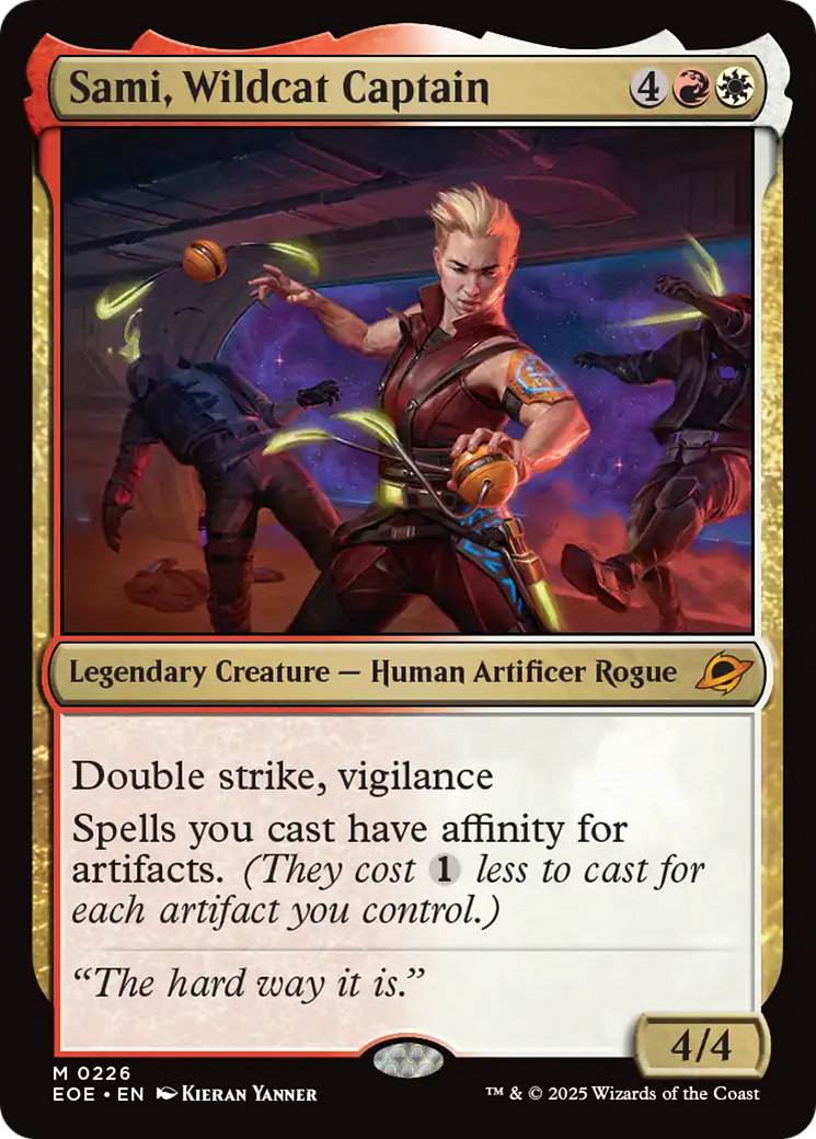 Sami, Wildcat Captain [Edge of Eternities] | Galaxy Games LLC