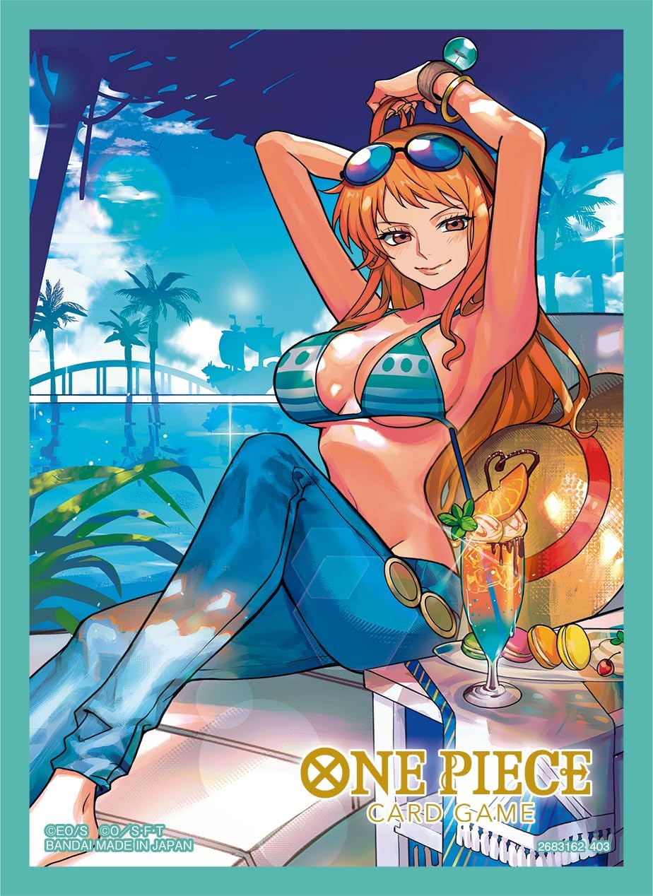 Bandai: 70ct Card Sleeves - Nami (Assortment 4) | Galaxy Games LLC