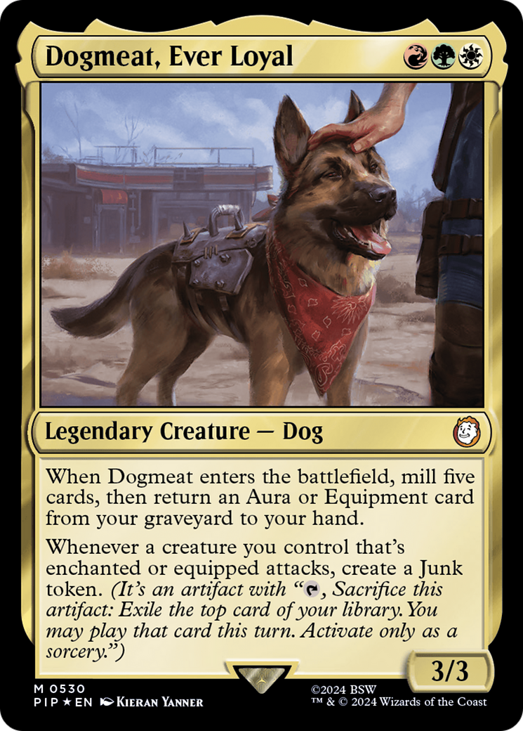 Dogmeat, Ever Loyal (Surge Foil) [Fallout] | Galaxy Games LLC