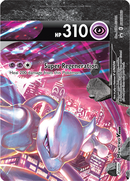 Mewtwo V-Union (SWSH160) [Sword & Shield: Black Star Promos] | Galaxy Games LLC