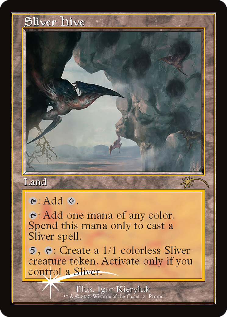 Sliver Hive (Retro Frame) [Secret Lair Drop Series] | Galaxy Games LLC