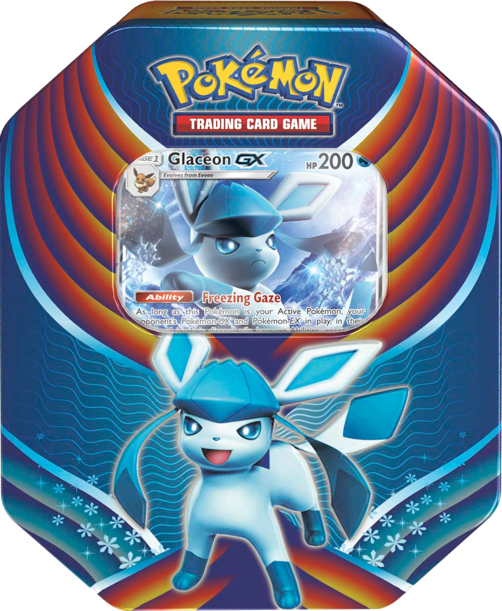 Evolution Celebration - Collector's Tin (Glaceon GX) | Galaxy Games LLC