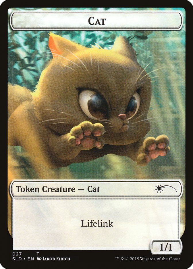 Cat (27) // Cat (28) Double-Sided Token [Secret Lair Drop Series] | Galaxy Games LLC