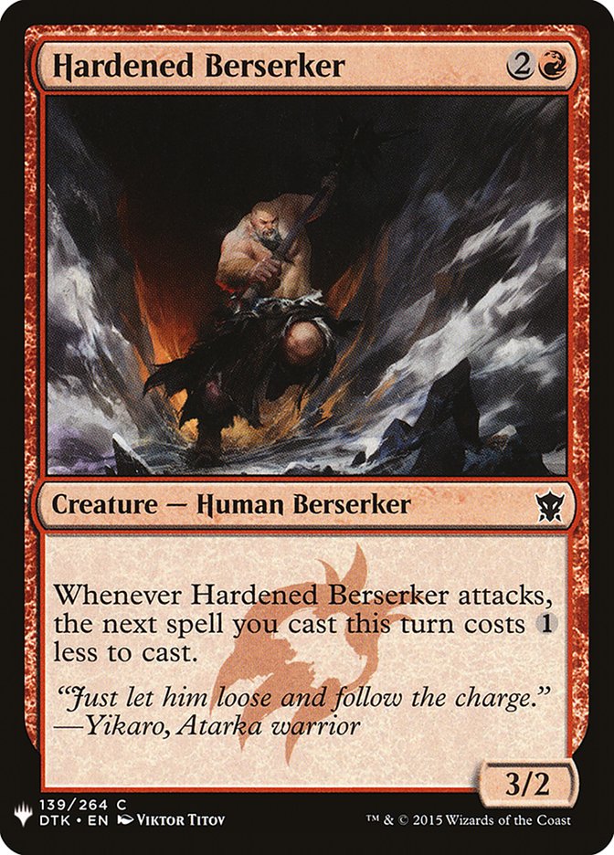 Hardened Berserker [Mystery Booster] | Galaxy Games LLC