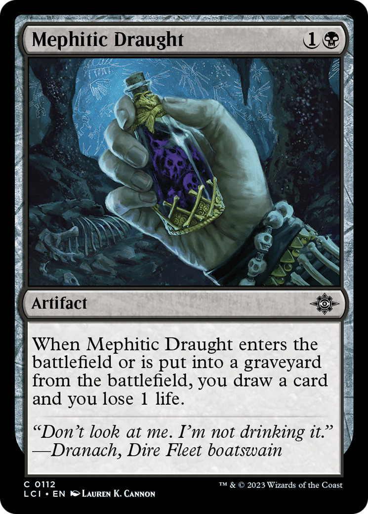 Mephitic Draught [The Lost Caverns of Ixalan] | Galaxy Games LLC