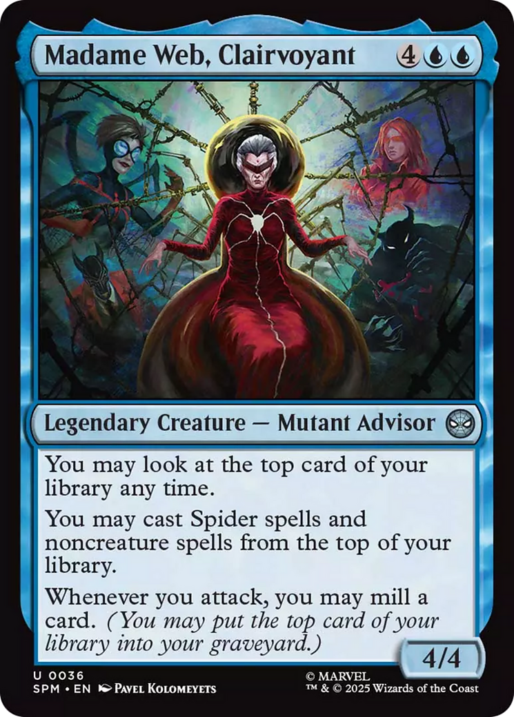 Madame Web, Clairvoyant [Marvel's Spider-Man] | Galaxy Games LLC
