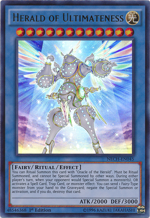 Herald of Ultimateness [NECH-EN045] Ultra Rare – Galaxy Games LLC