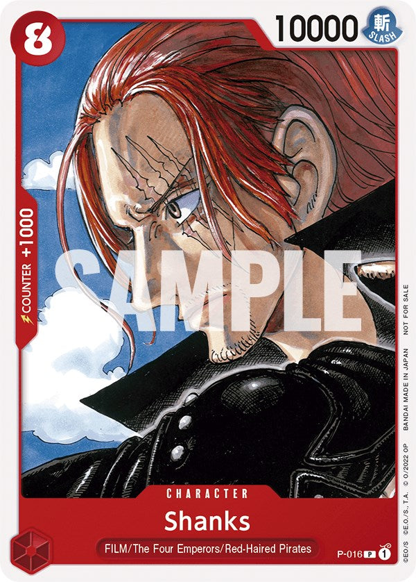 Shanks (One Piece Film Red) [One Piece Promotion Cards] | Galaxy Games LLC