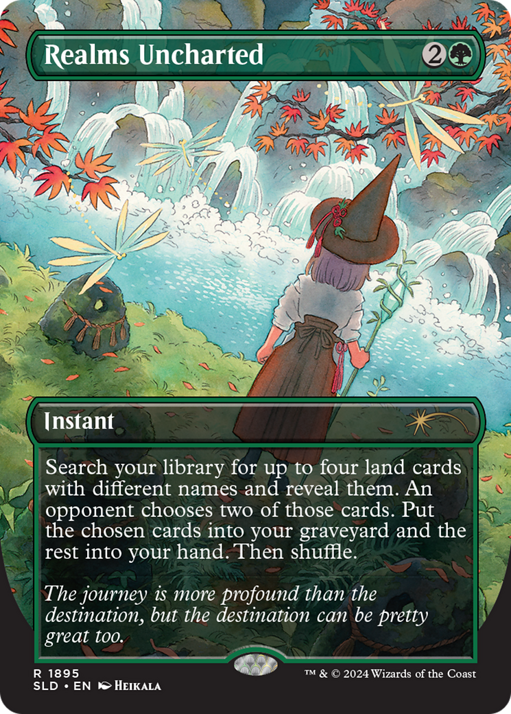 Realms Uncharted (Rainbow Foil) [Secret Lair Drop Series] | Galaxy Games LLC