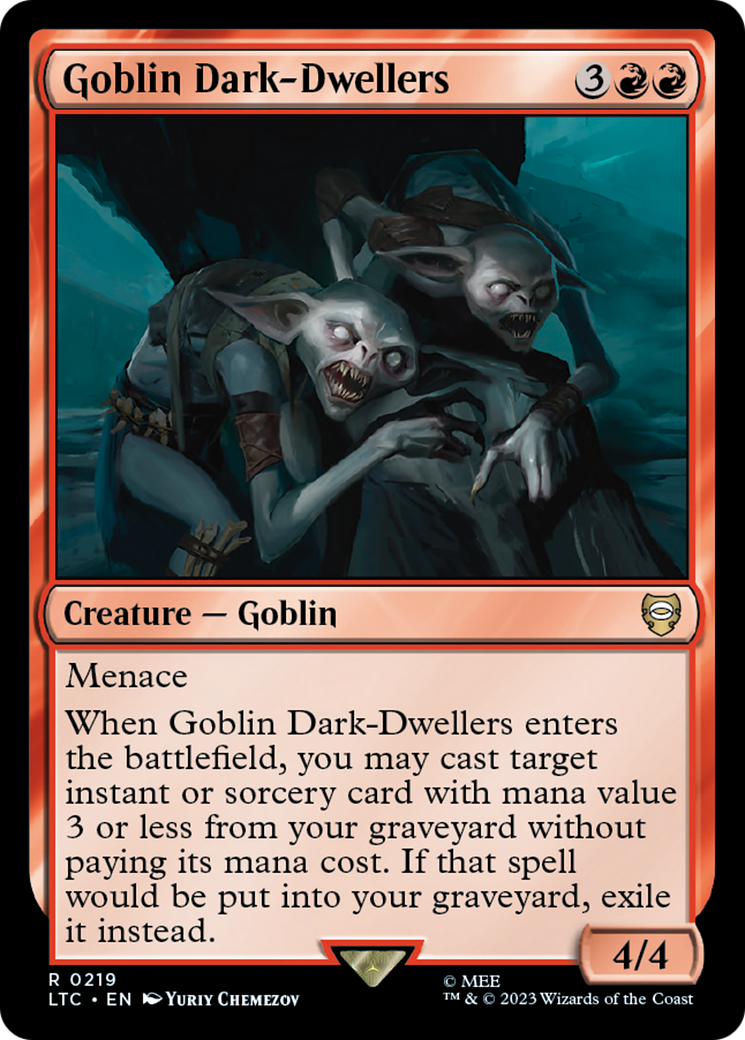 Goblin Dark-Dwellers [The Lord of the Rings: Tales of Middle-Earth Commander] | Galaxy Games LLC