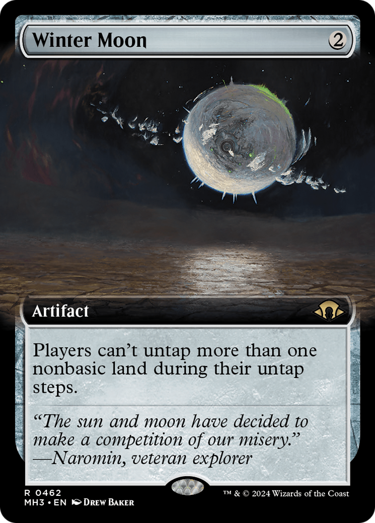 Winter Moon (Extended Art) [Modern Horizons 3] | Galaxy Games LLC