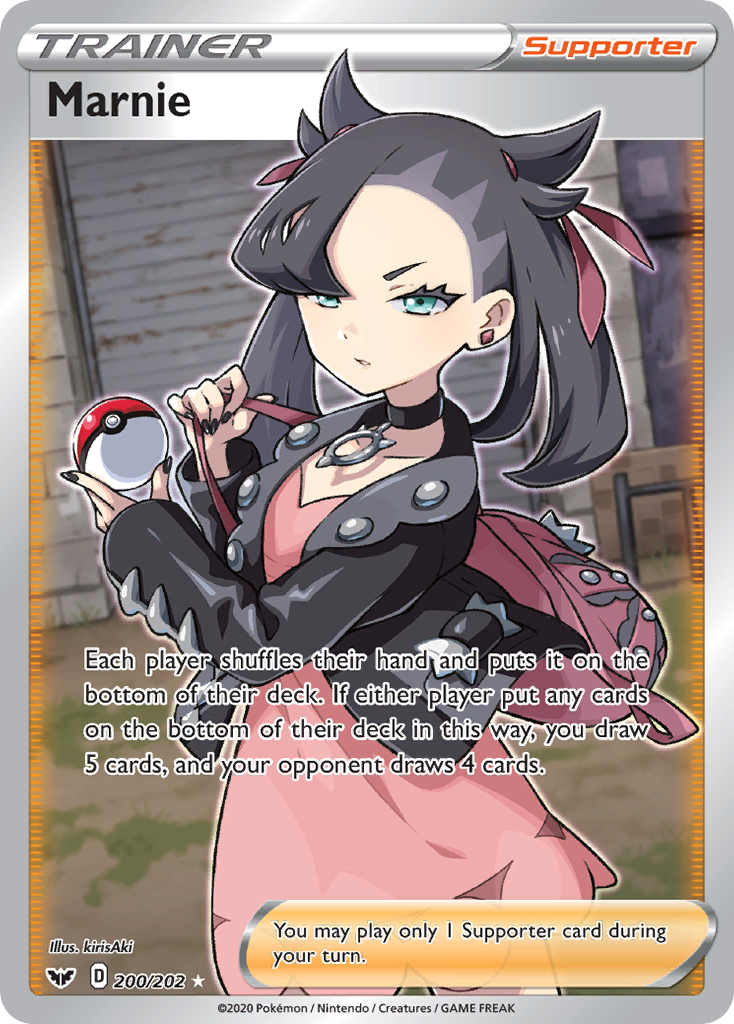 Marnie (200/202) [Sword & Shield: Base Set] | Galaxy Games LLC