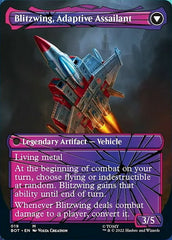 Blitzwing, Cruel Tormentor // Blitzwing, Adaptive Assailant (Shattered Glass) [Transformers] | Galaxy Games LLC