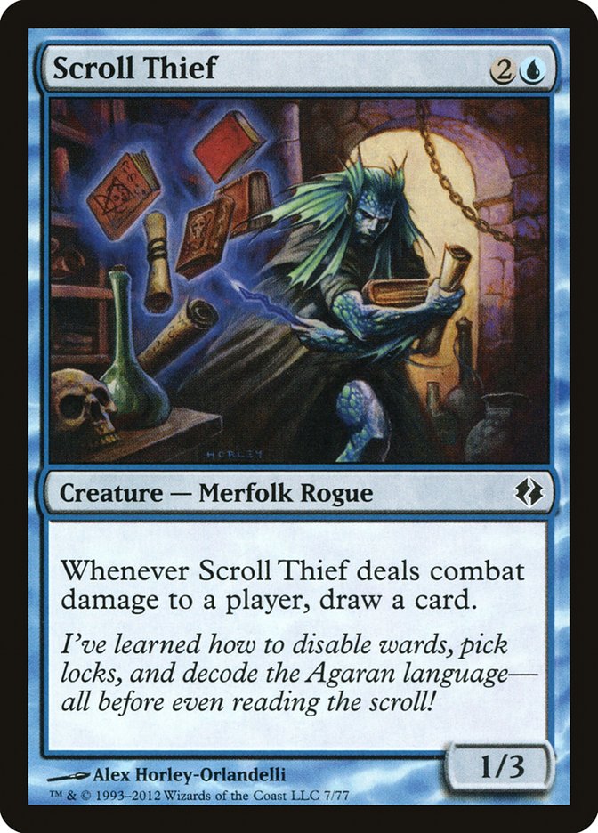 Scroll Thief [Duel Decks: Venser vs. Koth] | Galaxy Games LLC